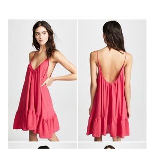 9seed St. Tropez Dress in Cherry Red